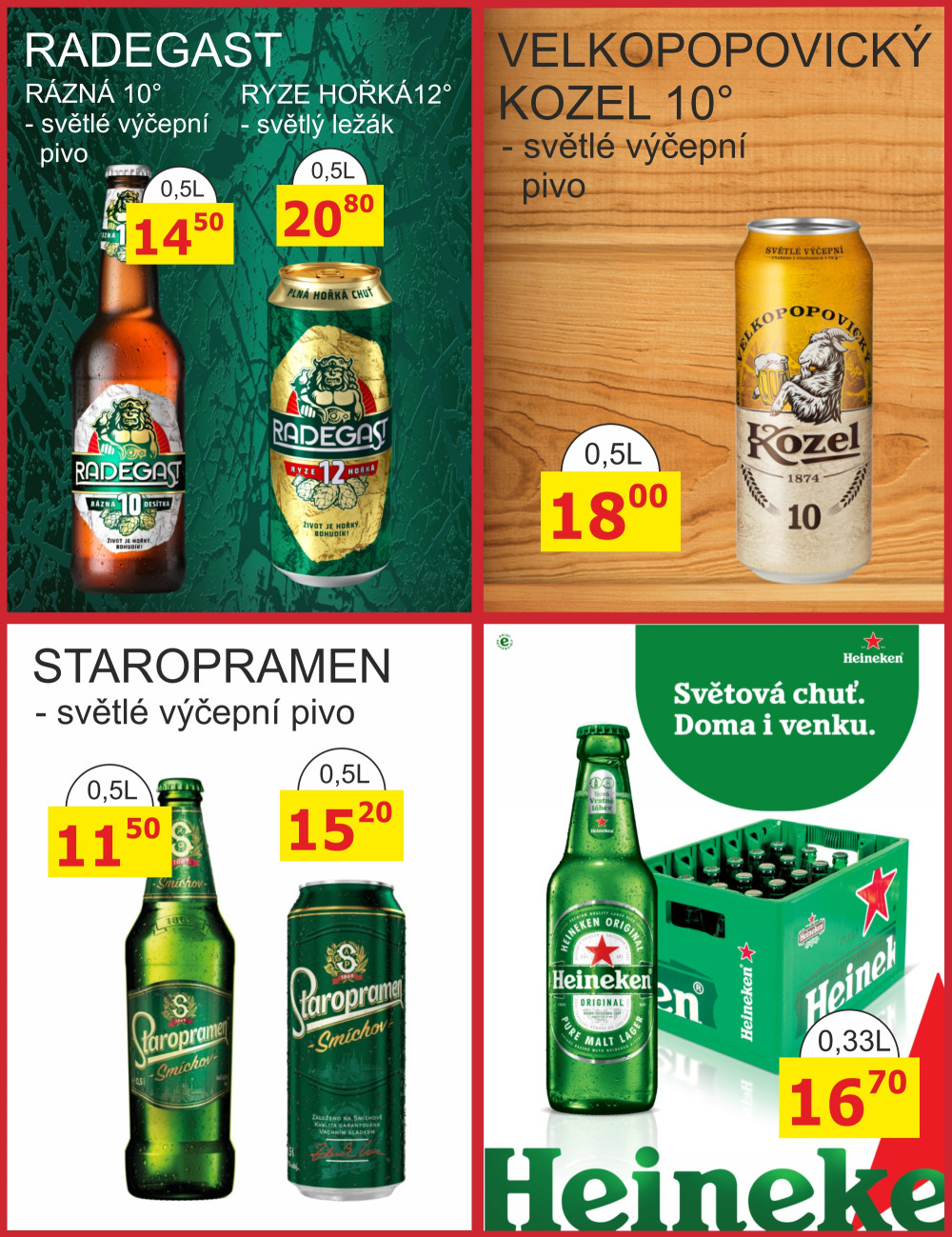 Leták BENE NÁPOJE leták - strana 40