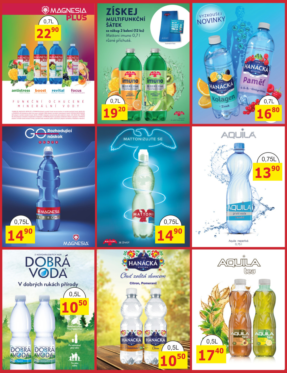 Leták BENE NÁPOJE leták - strana 44