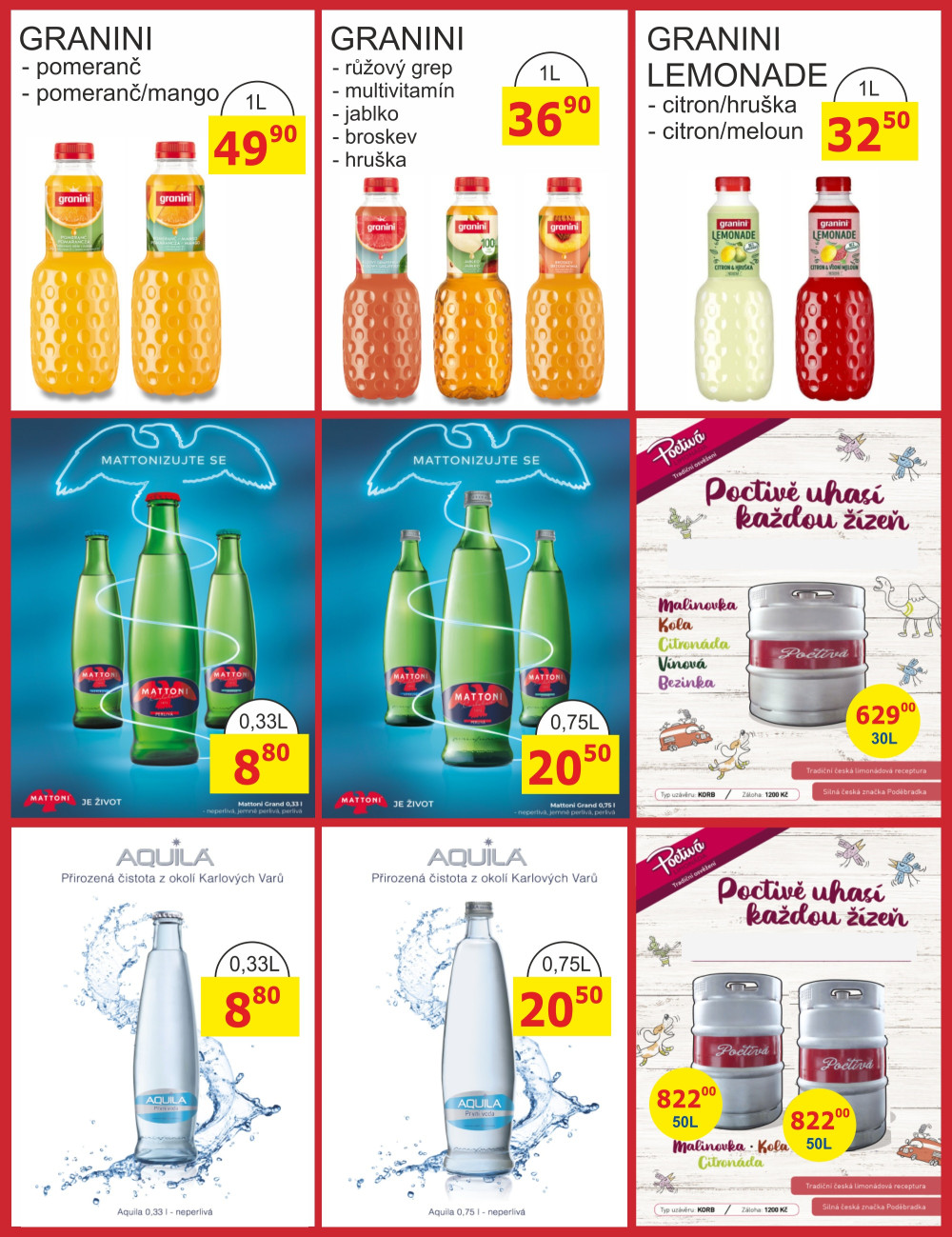 Leták BENE NÁPOJE leták - strana 45