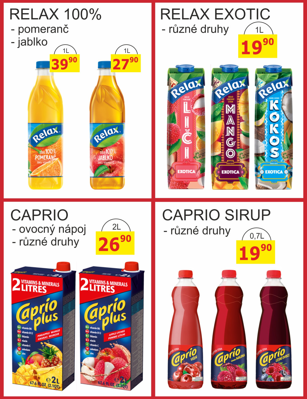 Leták BENE NÁPOJE leták - strana 47