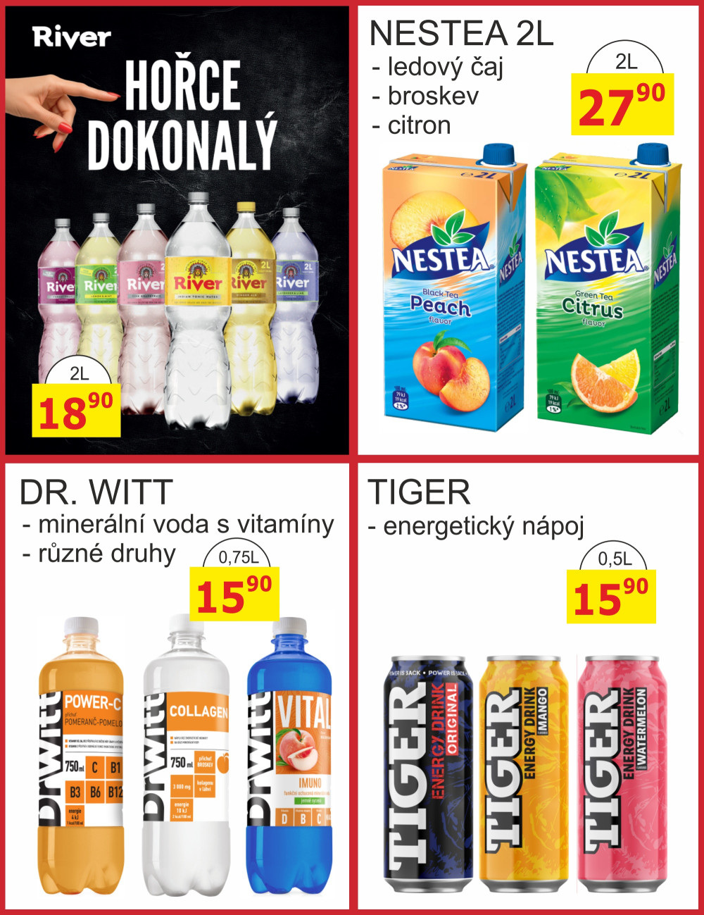 Leták BENE NÁPOJE leták - strana 48