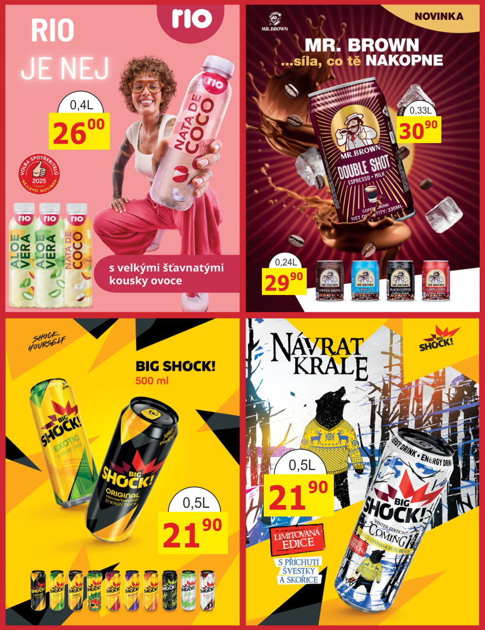 Leták BENE NÁPOJE leták - strana 49