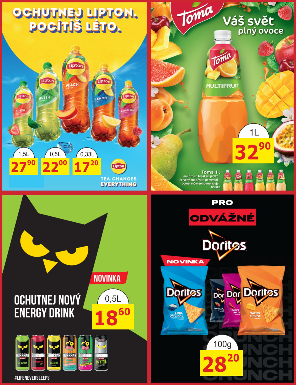 Leták BENE NÁPOJE leták - strana 52