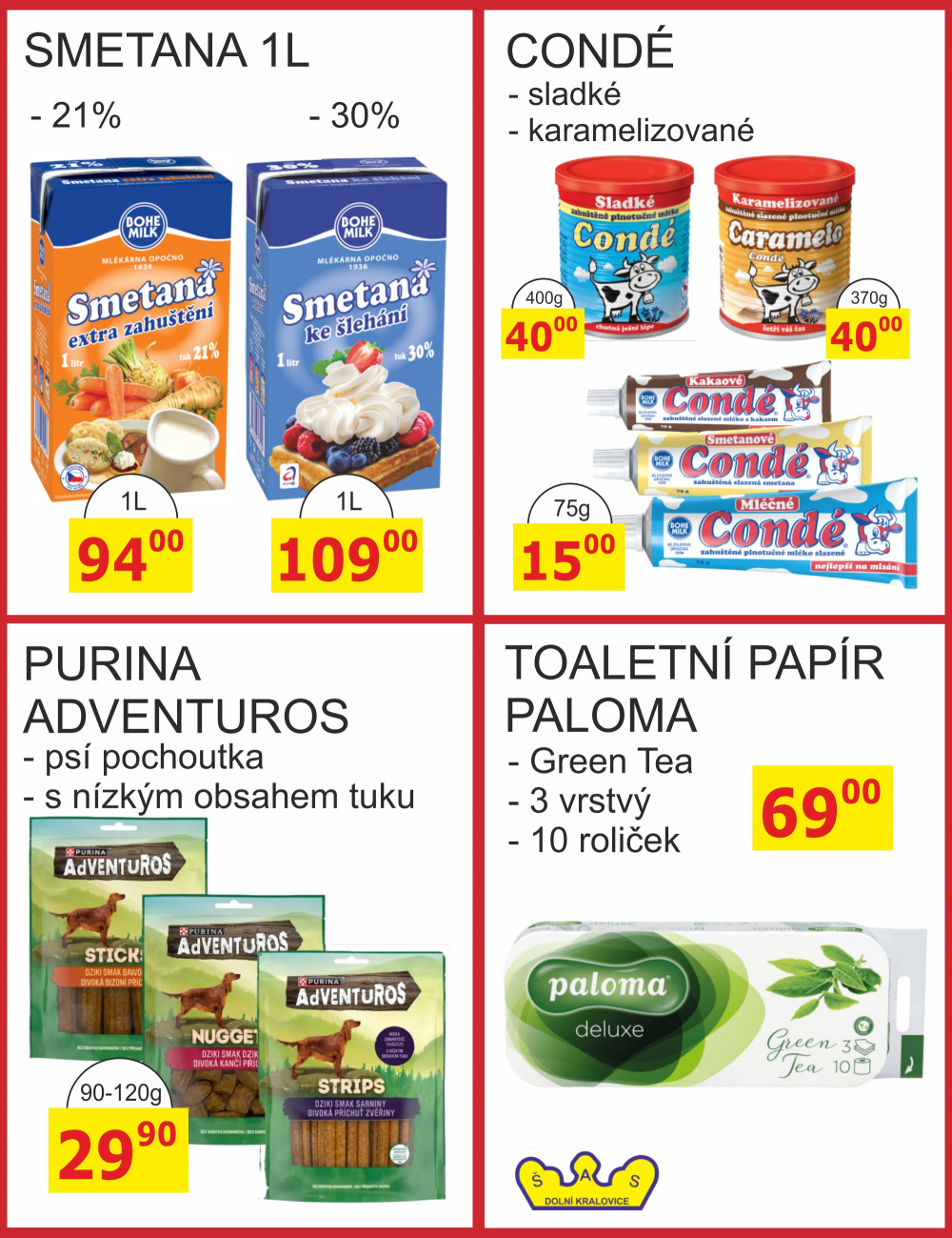 Leták BENE NÁPOJE leták - strana 58