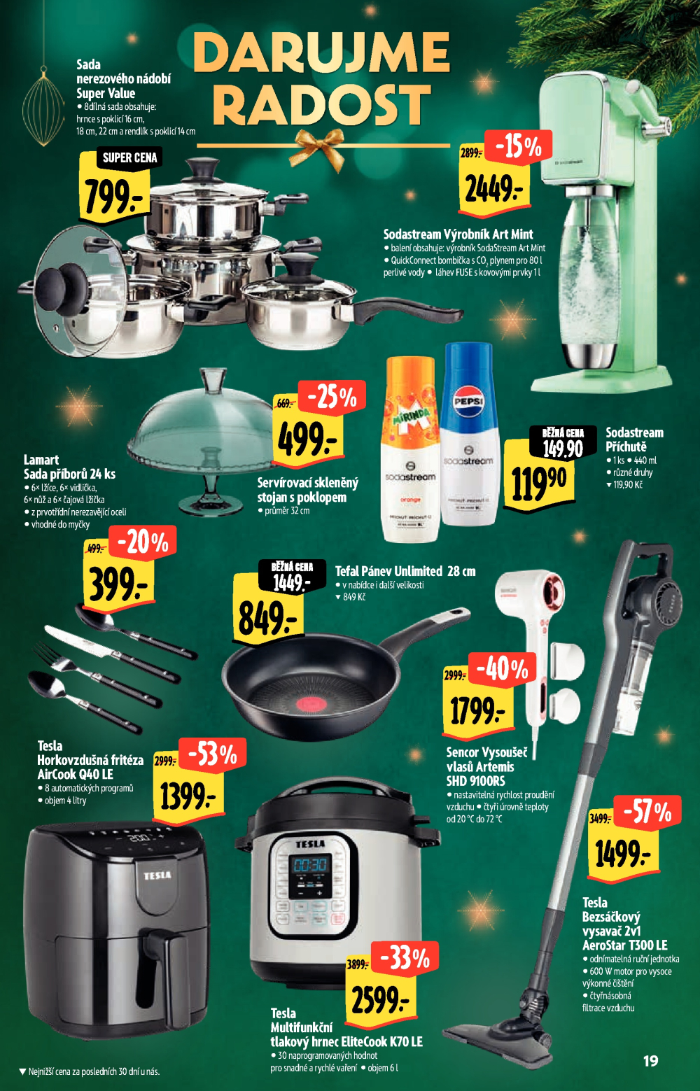 Leták Albert Hypermarket - Akční katalog Darujme radost - strana 19