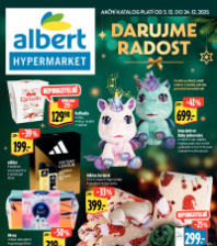 Akční leták Albert Hypermarket - Akční katalog Darujme radost