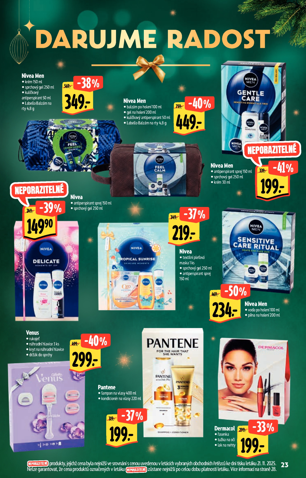 Leták Albert Hypermarket - Akční katalog Darujme radost - strana 23