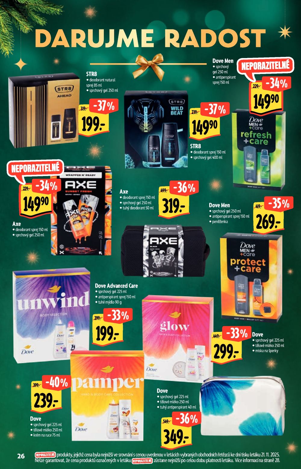 Leták Albert Hypermarket - Akční katalog Darujme radost - strana 26