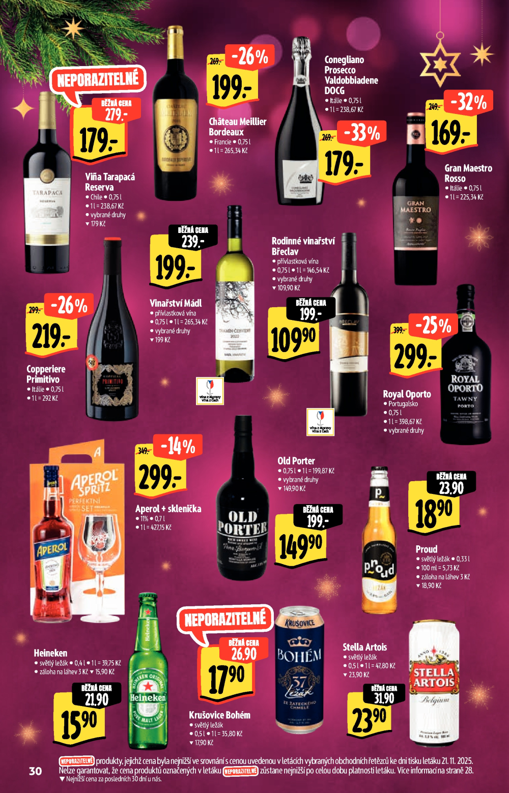 Leták Albert Hypermarket - Akční katalog Darujme radost - strana 30