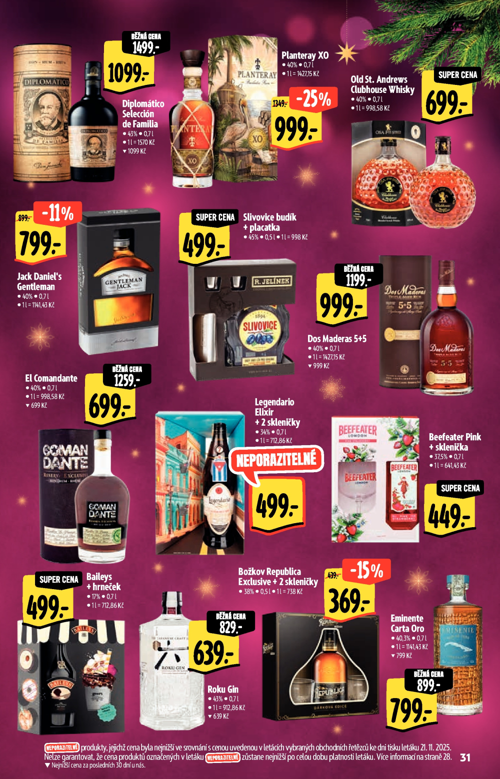 Leták Albert Hypermarket - Akční katalog Darujme radost - strana 31