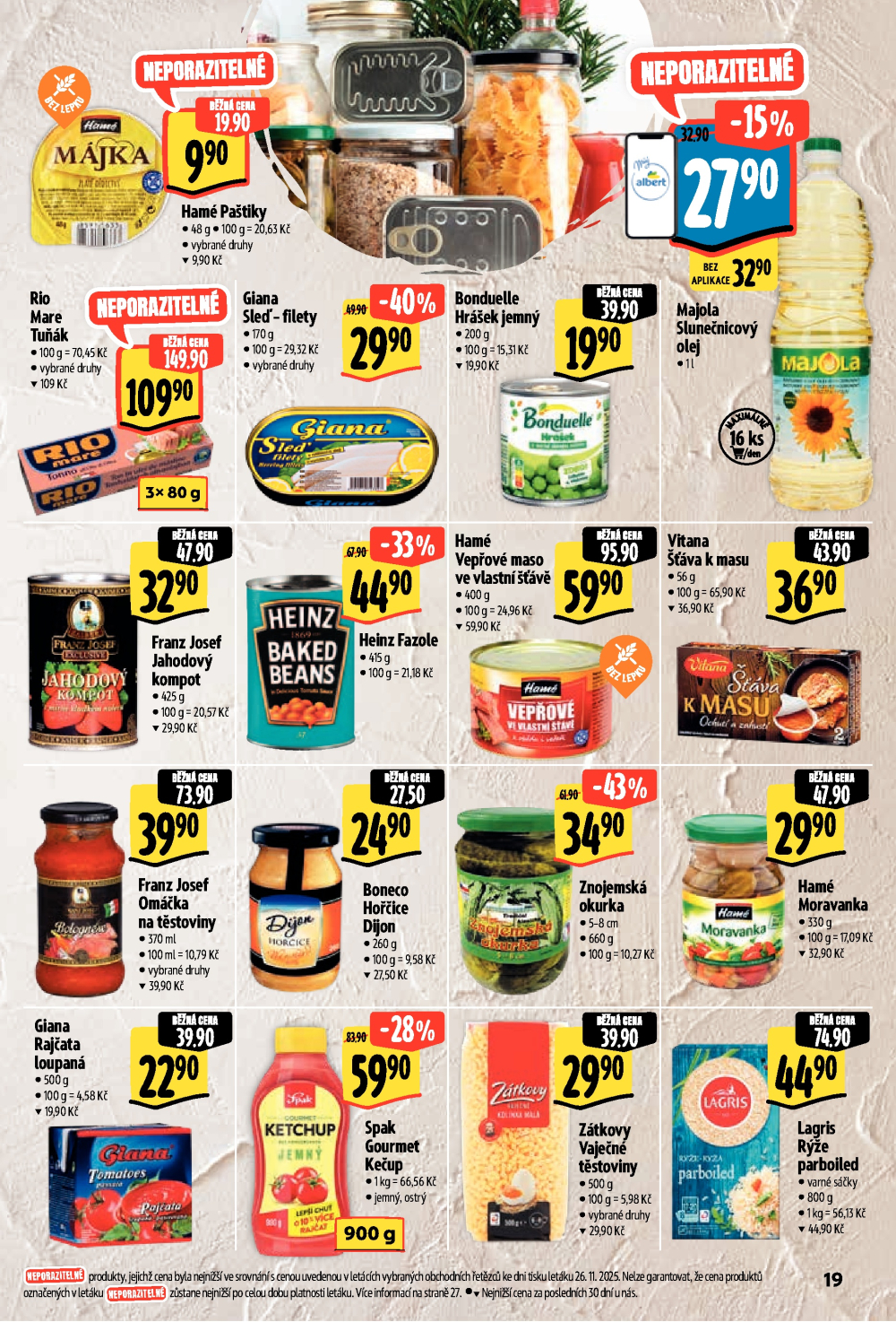 Leták Albert Hypermarket leták - Mladá Boleslav, Na Radouči - strana 36