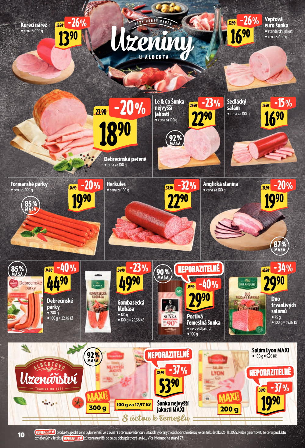 Leták Albert Hypermarket leták - Šumperk, Vřesová - strana 27