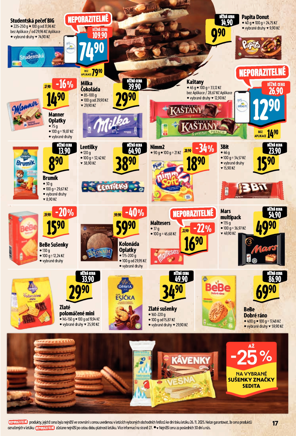 Leták Albert Hypermarket leták - Šumperk, Vřesová - strana 34