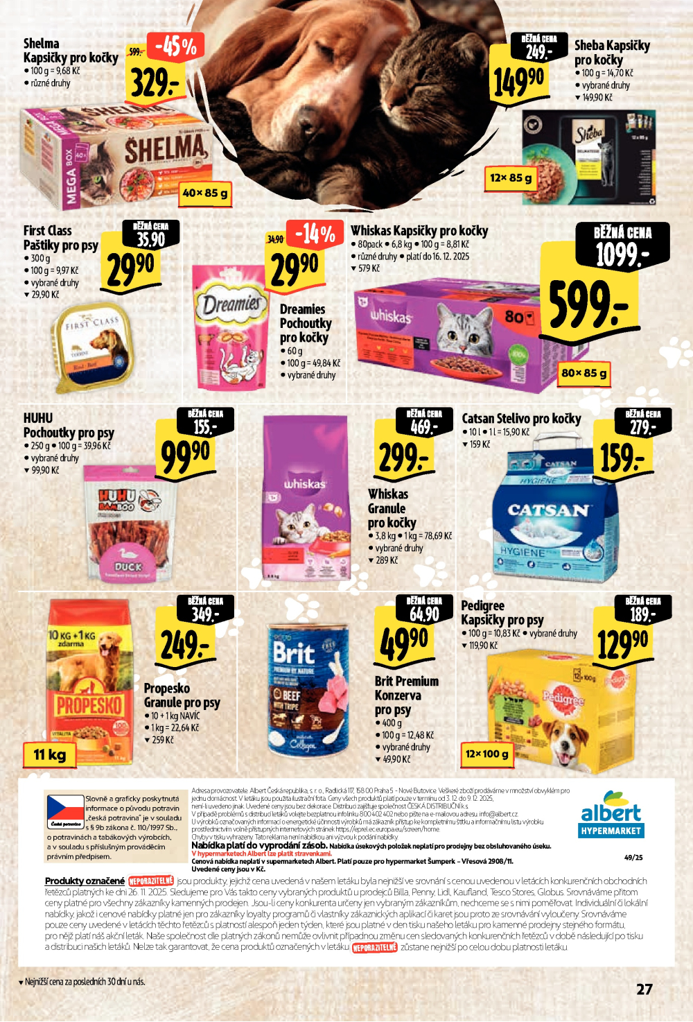 Leták Albert Hypermarket leták - Šumperk, Vřesová - strana 44