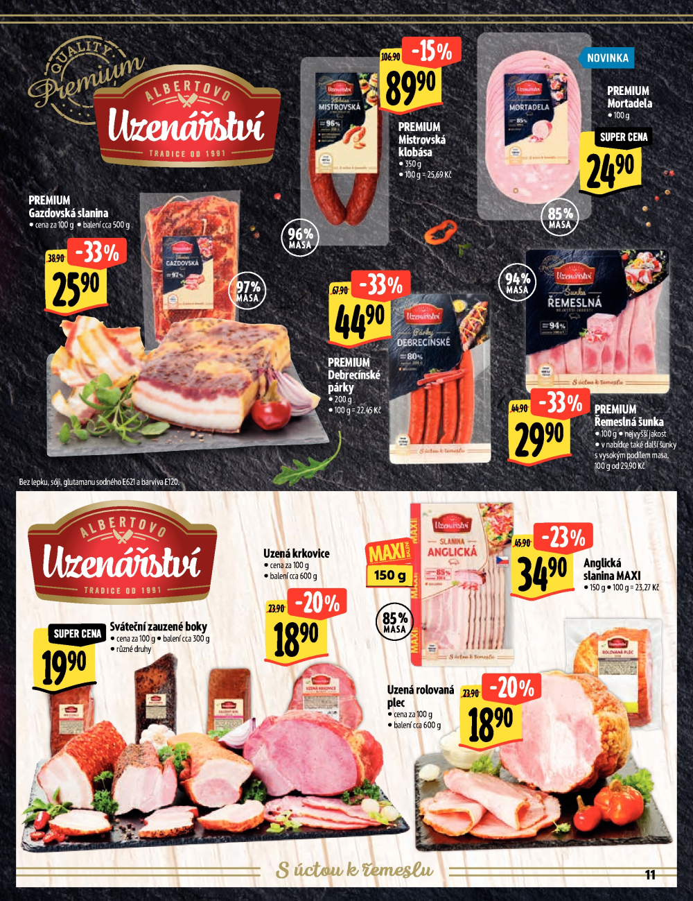 Leták Albert Hypermarket - Akční katalog Darujme radost II. - strana 11