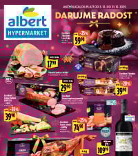 Akční leták Albert Hypermarket - Akční katalog Darujme radost II.