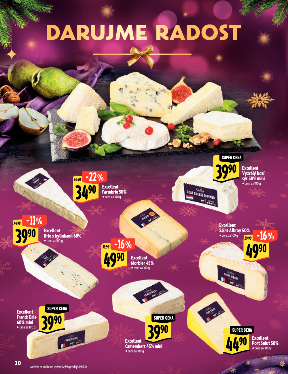 Leták Albert Hypermarket - Akční katalog Darujme radost II. - strana 20