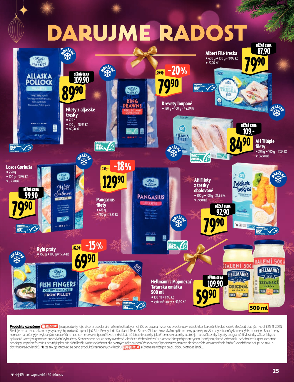 Leták Albert Hypermarket - Akční katalog Darujme radost II. - strana 25