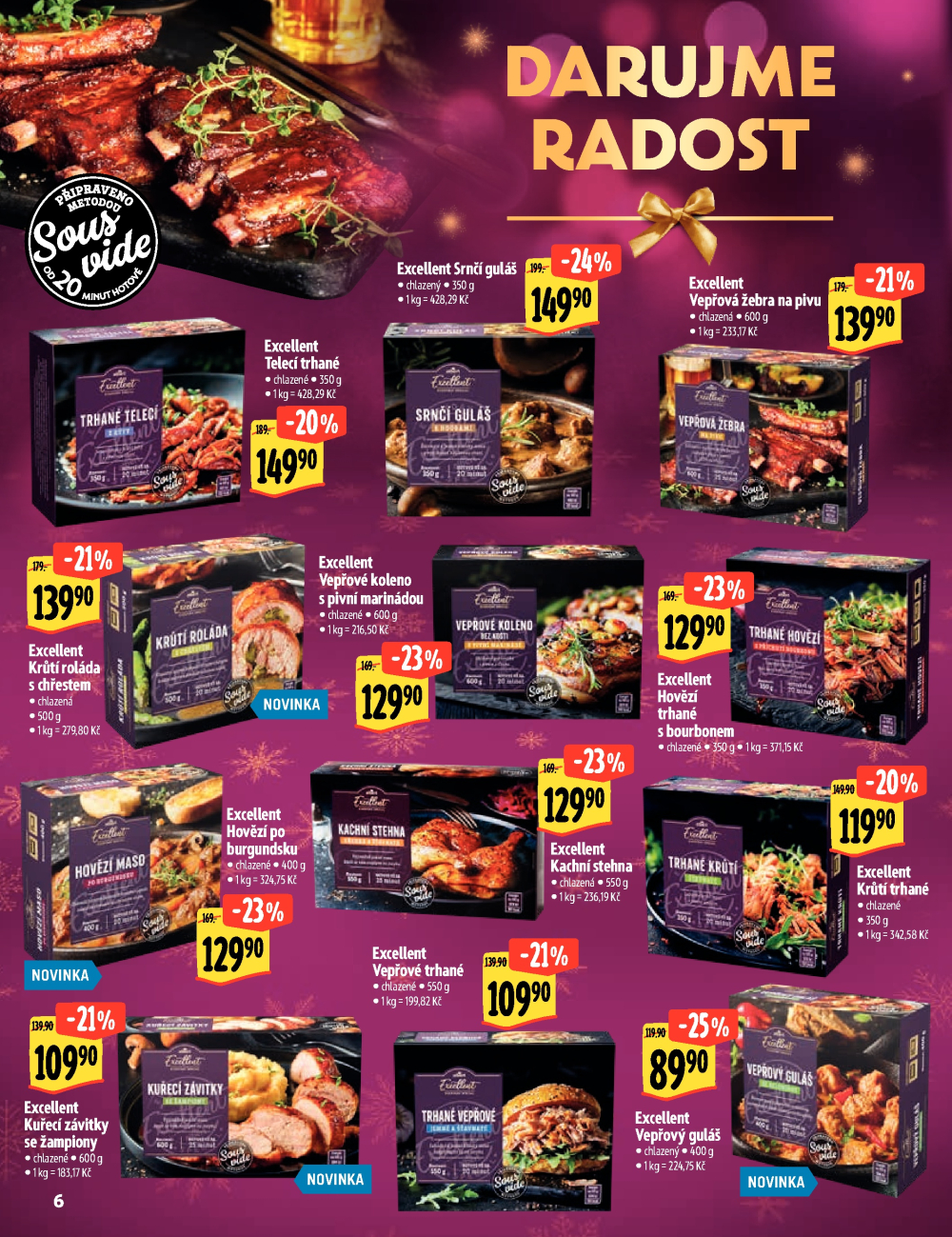 Leták Albert Hypermarket - Akční katalog Darujme radost II. - strana 6