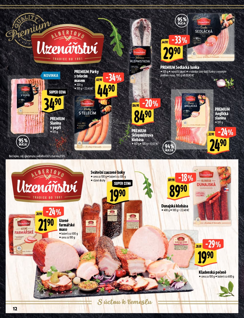 Leták Albert Supermarket - Akční katalog Darujme radost - strana 12