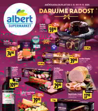 Akční leták Albert Supermarket - Akční katalog Darujme radost