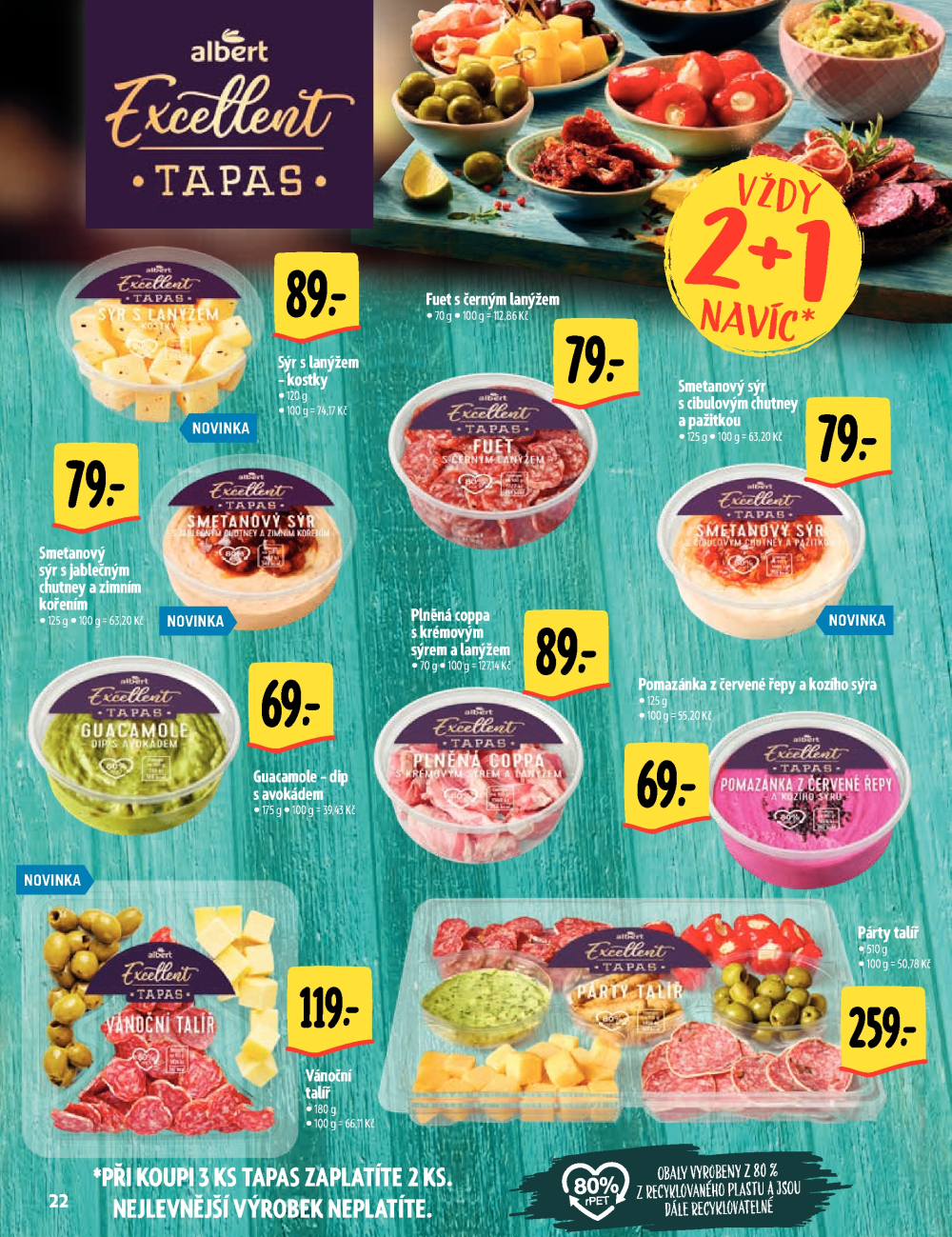 Leták Albert Supermarket - Akční katalog Darujme radost - strana 22