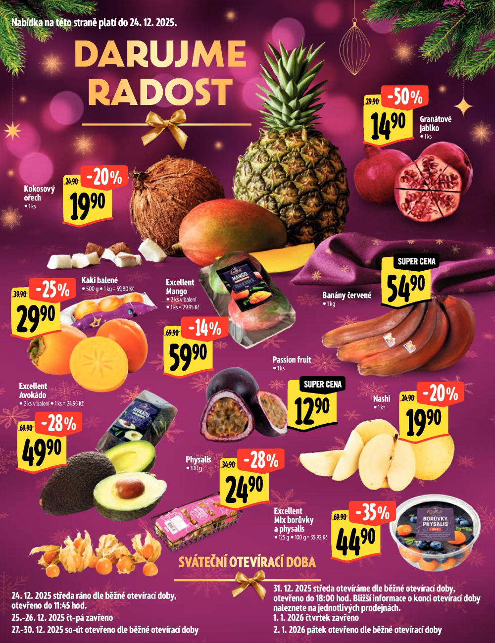 Leták Albert Supermarket - Akční katalog Darujme radost - strana 28