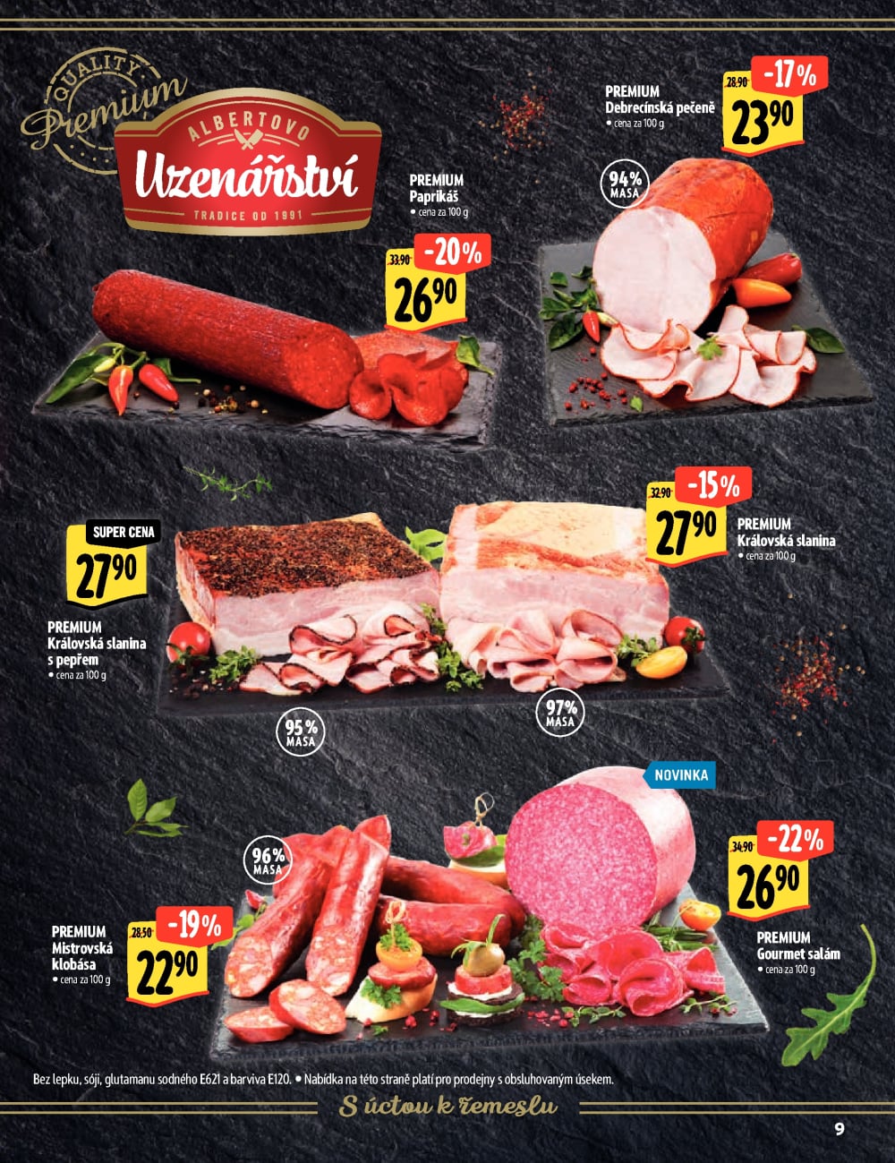 Leták Albert Supermarket - Akční katalog Darujme radost - strana 9