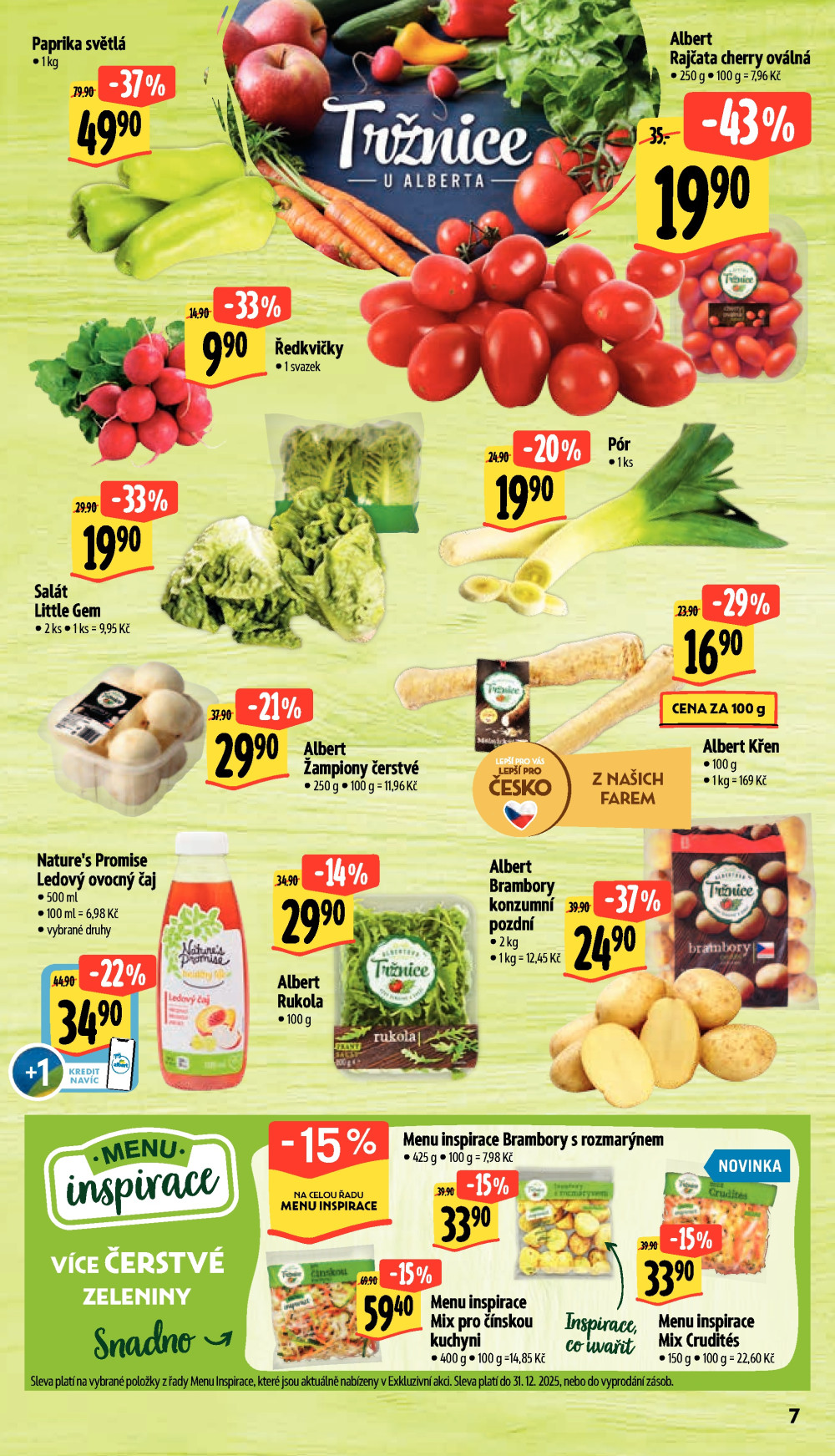 Leták Albert Supermarket leták - Praha - Nisa Mazurská - strana 12