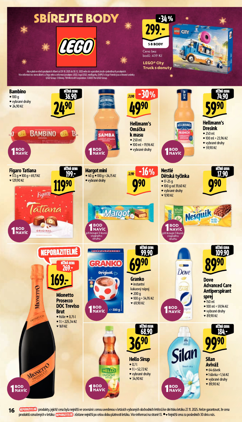 Leták Albert Supermarket leták - Praha - Nisa Mazurská - strana 23