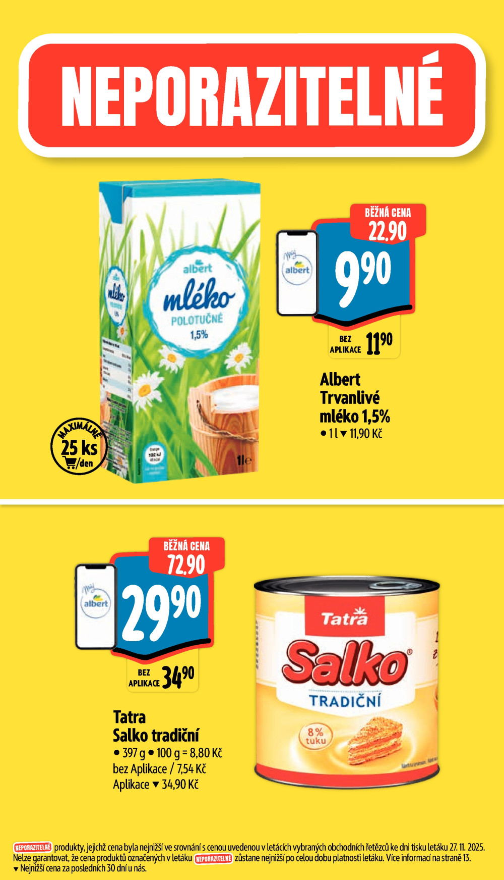 Leták Albert Supermarket leták - Praha - Nisa Mazurská - strana 2