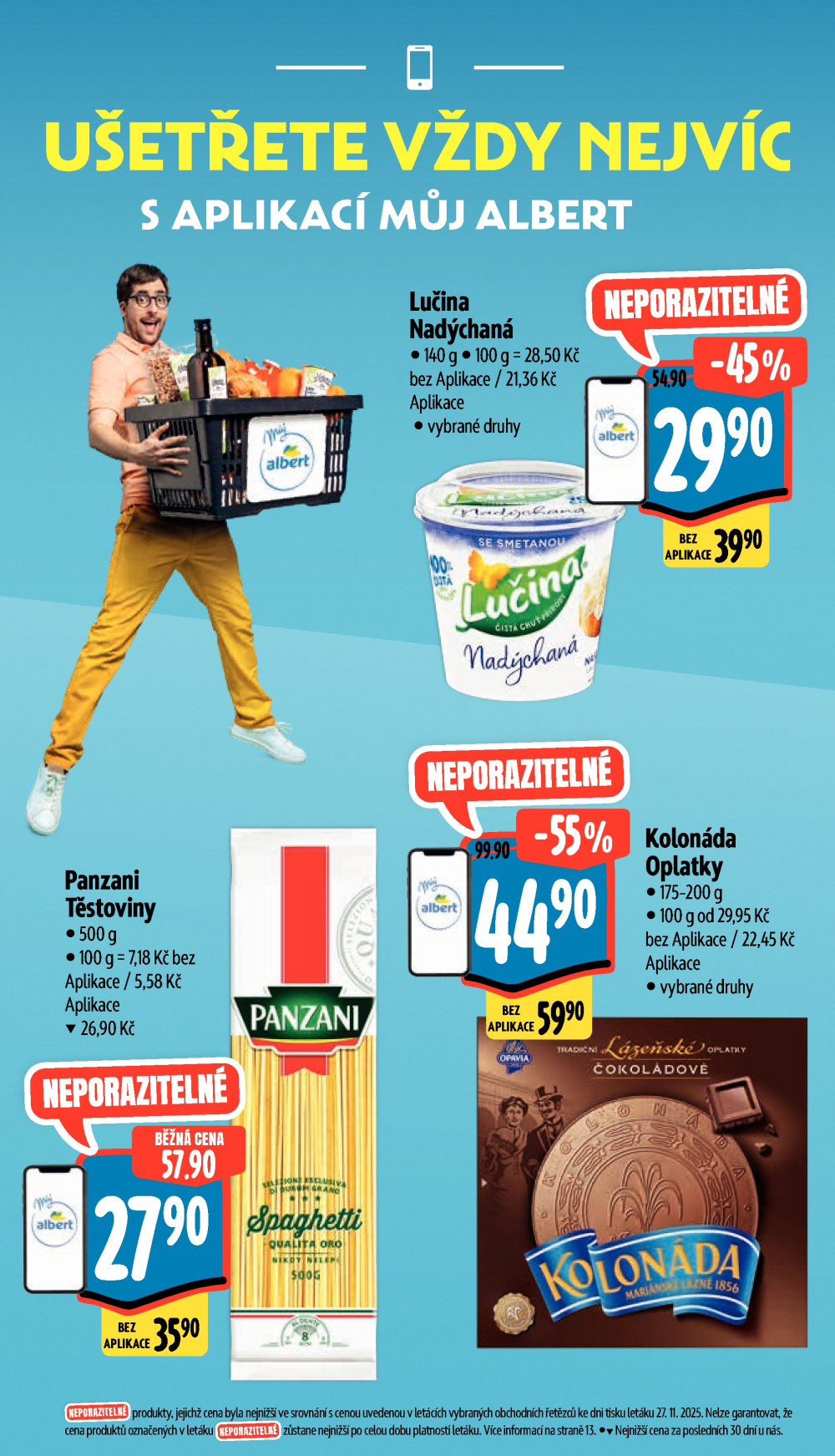 Leták Albert Supermarket leták - Praha, Veletržní - strana 11