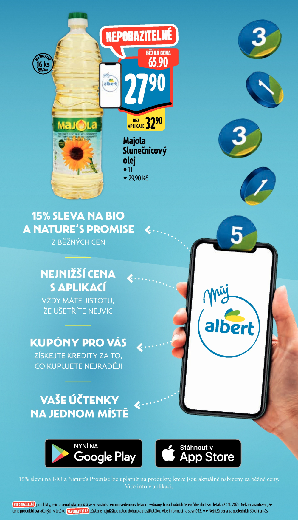 Leták Albert Supermarket leták - Praha, Veletržní - strana 12