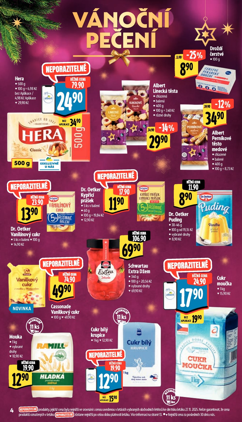 Leták Albert Supermarket leták - Praha, Veletržní - strana 13