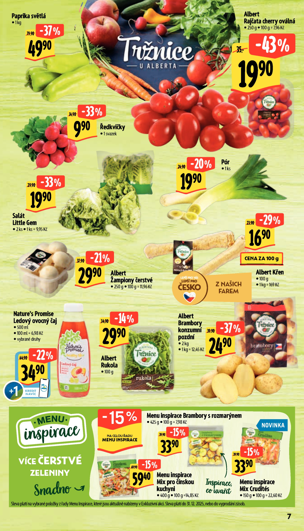 Leták Albert Supermarket leták - Praha, Veletržní - strana 16