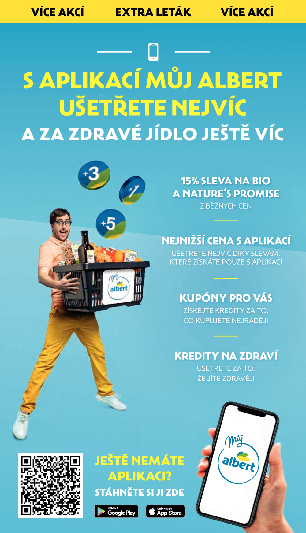 Leták Albert Supermarket leták - Praha, Veletržní - strana 17