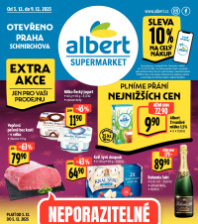 Akční leták Albert Supermarket  - Praha, Veletržní