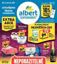 Akční leták Albert Supermarket  - Praha, Veletržní