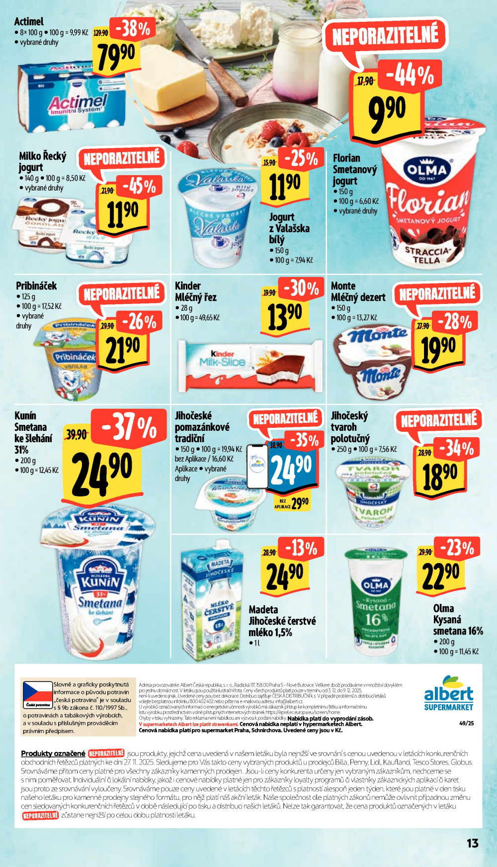 Leták Albert Supermarket leták - Praha, Veletržní - strana 24