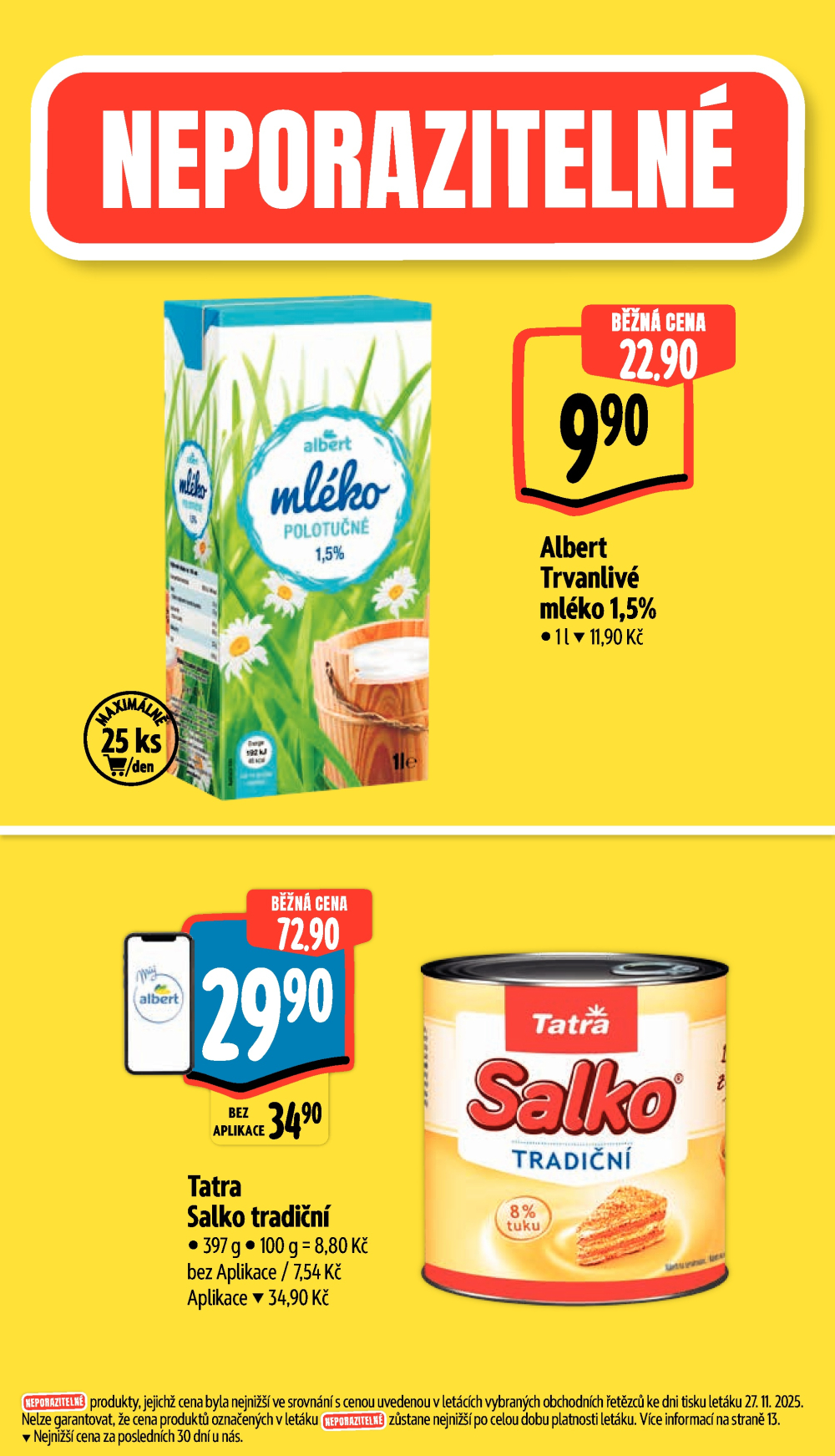 Leták Albert Supermarket leták - Praha, Veletržní - strana 2