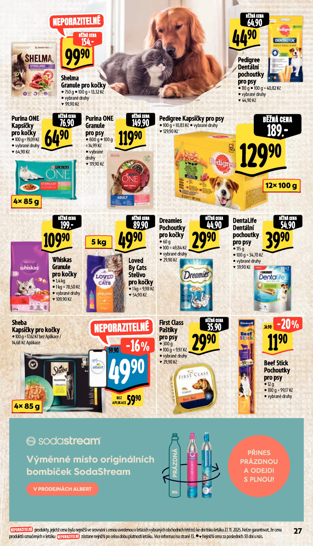 Leták Albert Supermarket leták - Praha, Veletržní - strana 38