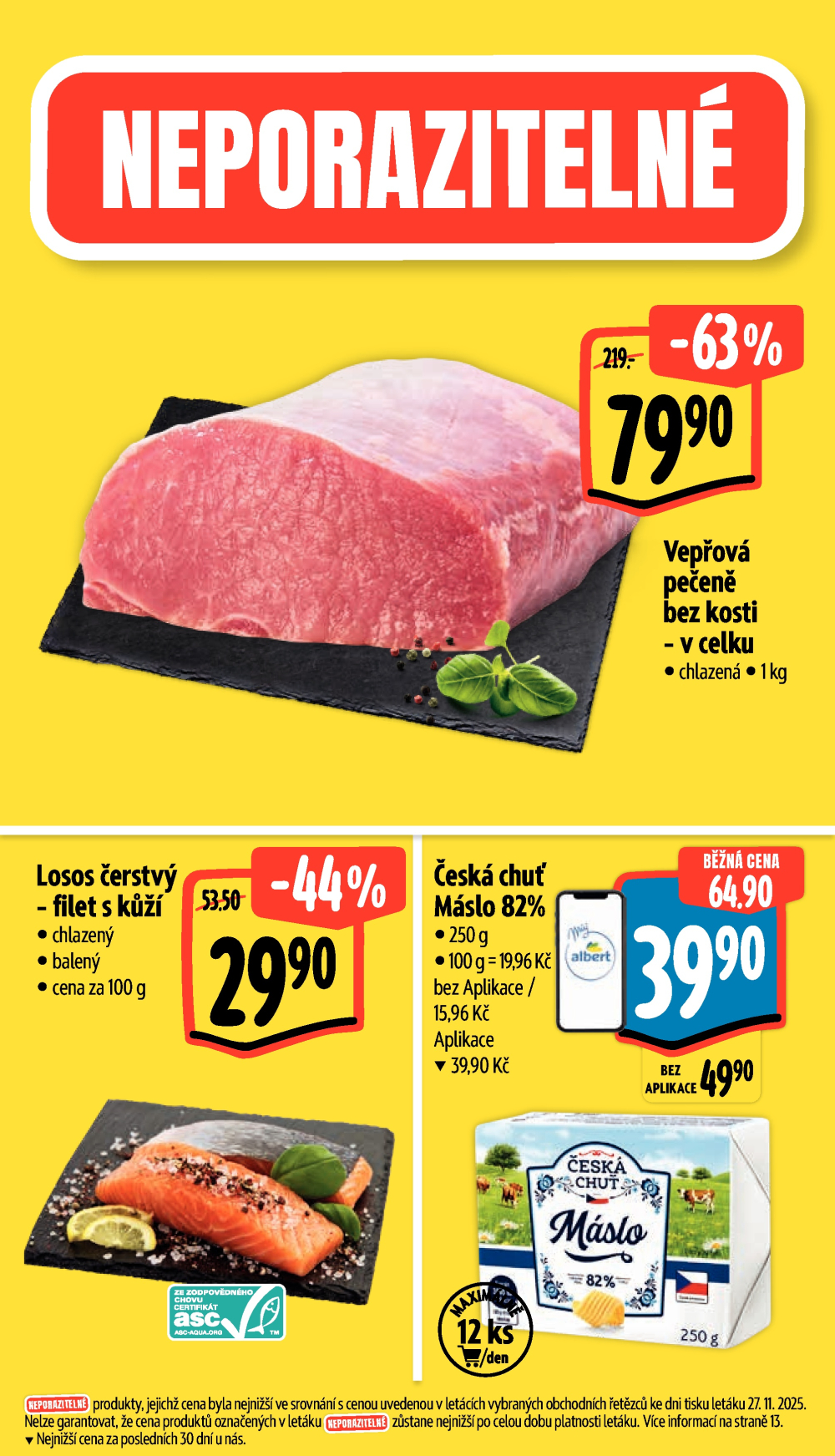 Leták Albert Supermarket leták - Praha, Veletržní - strana 3