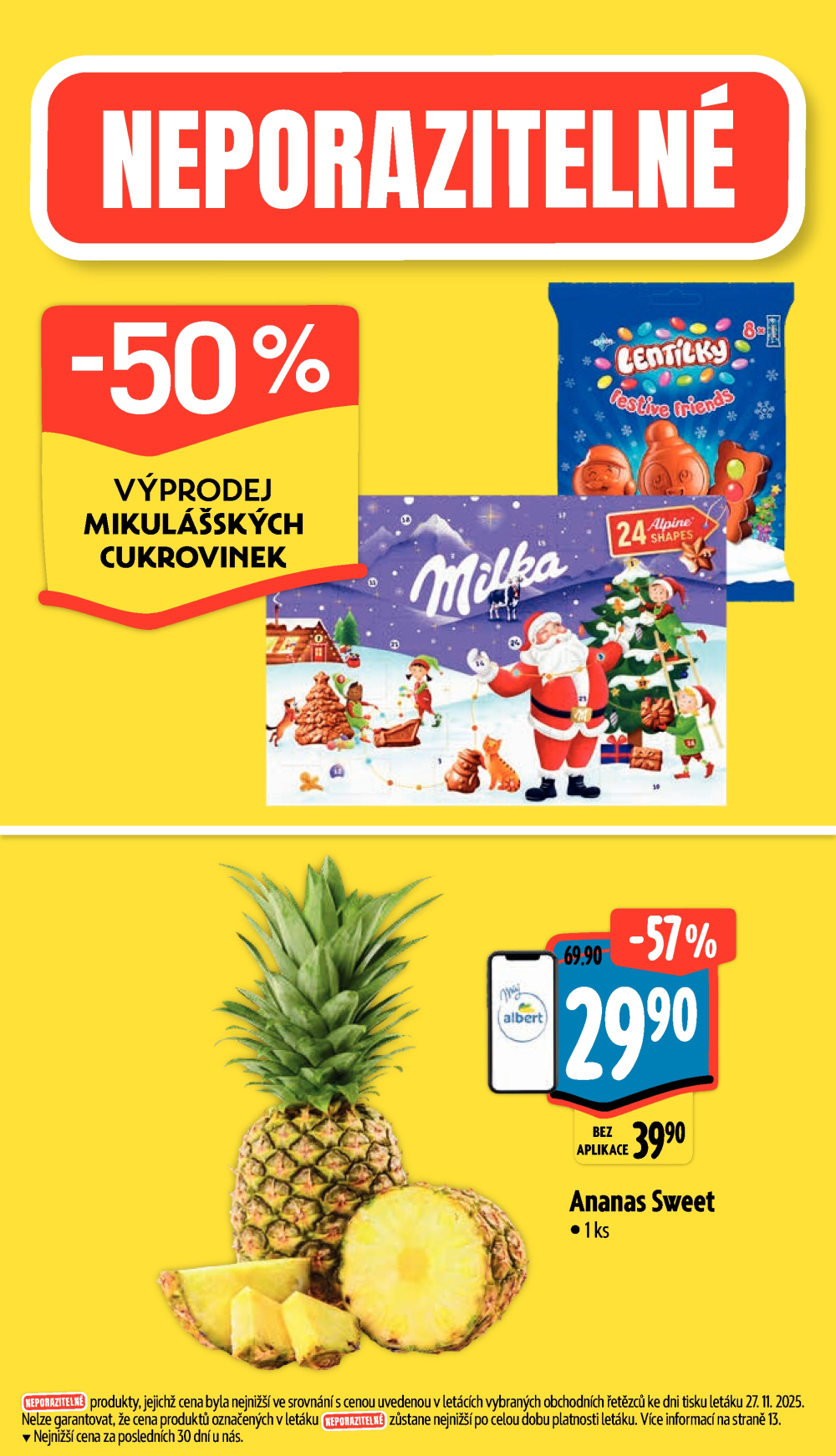 Leták Albert Supermarket leták - Praha, Veletržní - strana 4