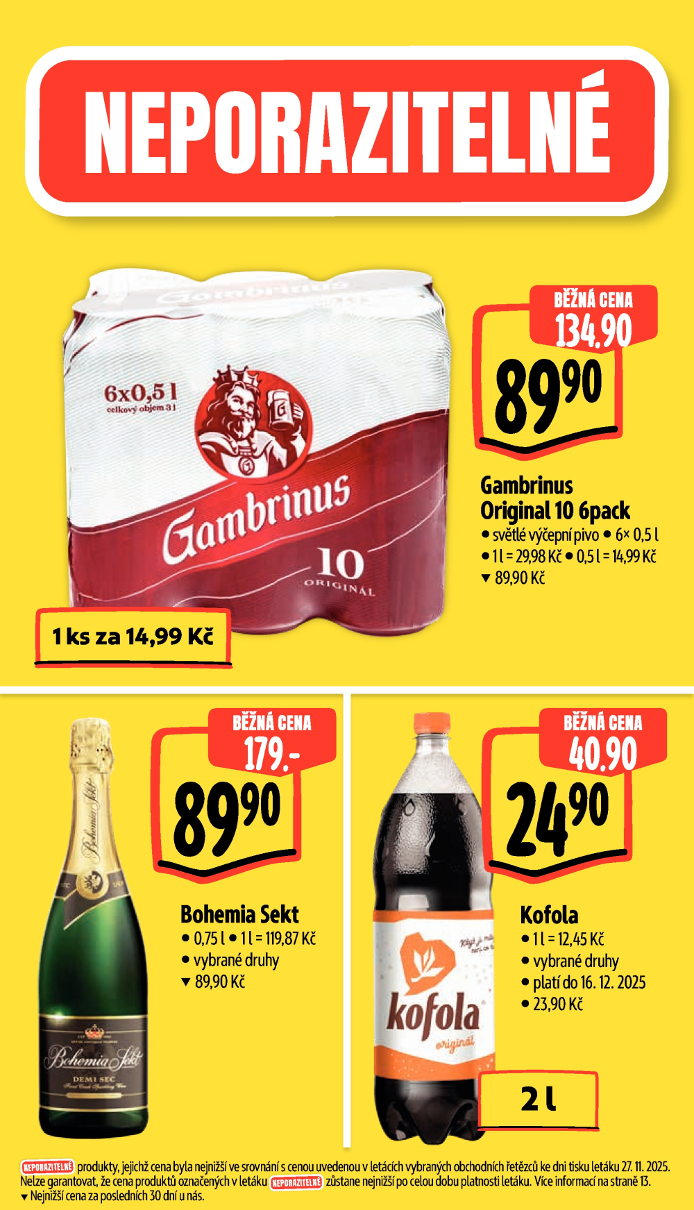 Leták Albert Supermarket leták - Praha, Veletržní - strana 5