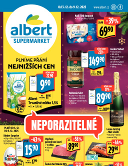 Albert Supermarket leták