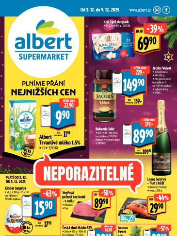 Albert Supermarket leták