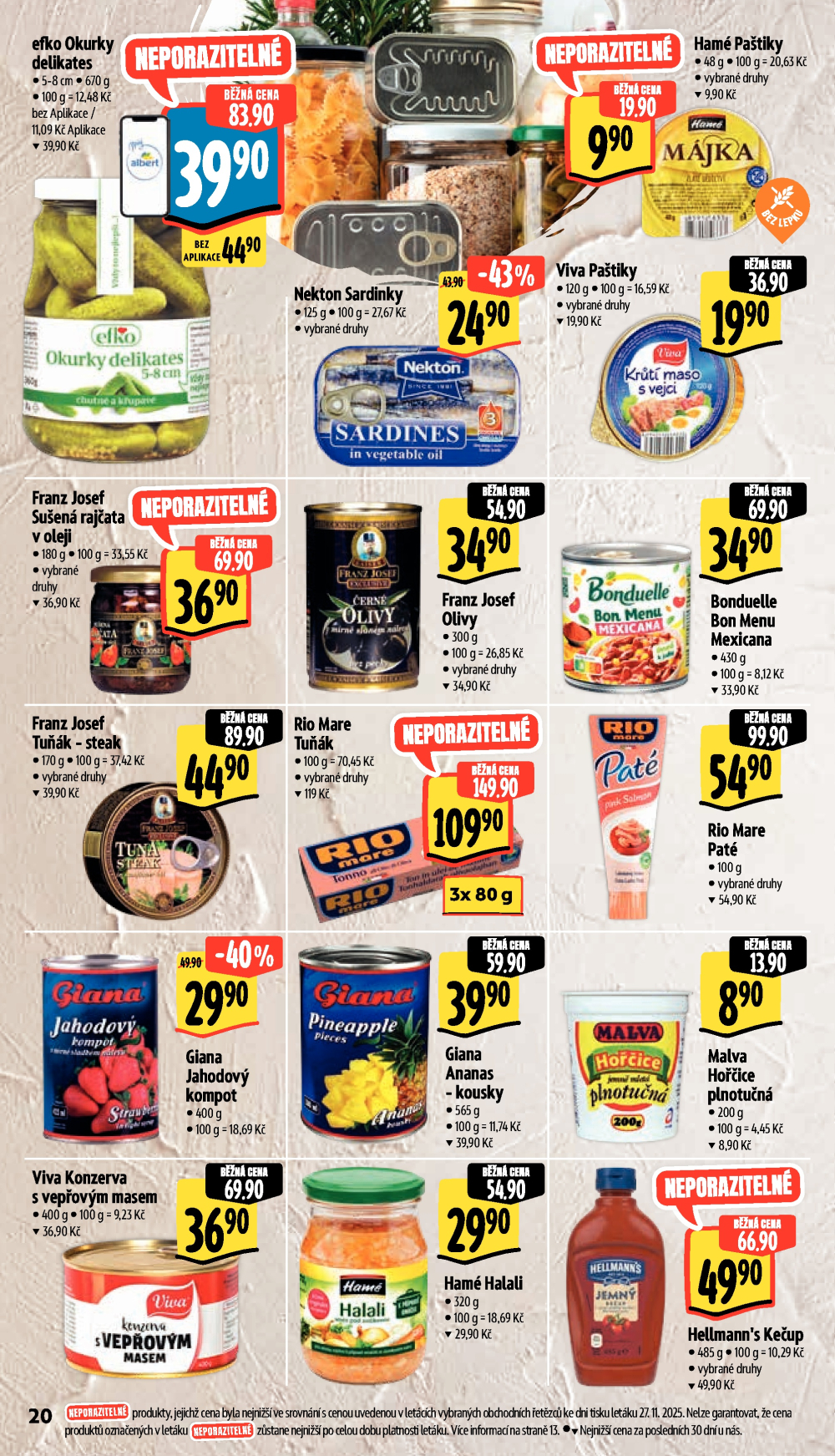 Leták Albert Supermarket leták - strana 27