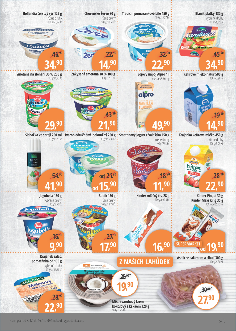 Leták Jednota Mikulov leták - strana 5