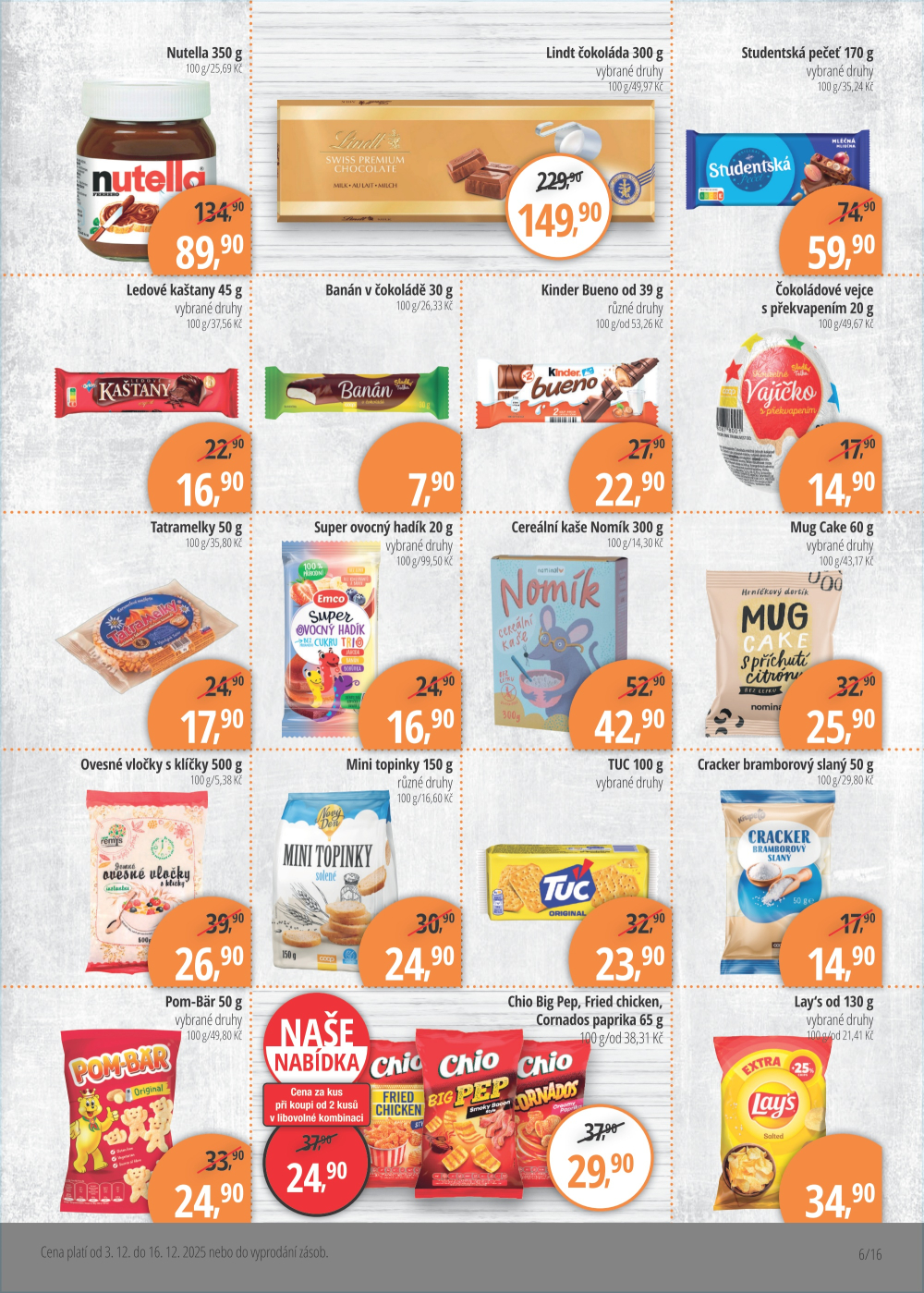 Leták Jednota Mikulov leták - strana 6