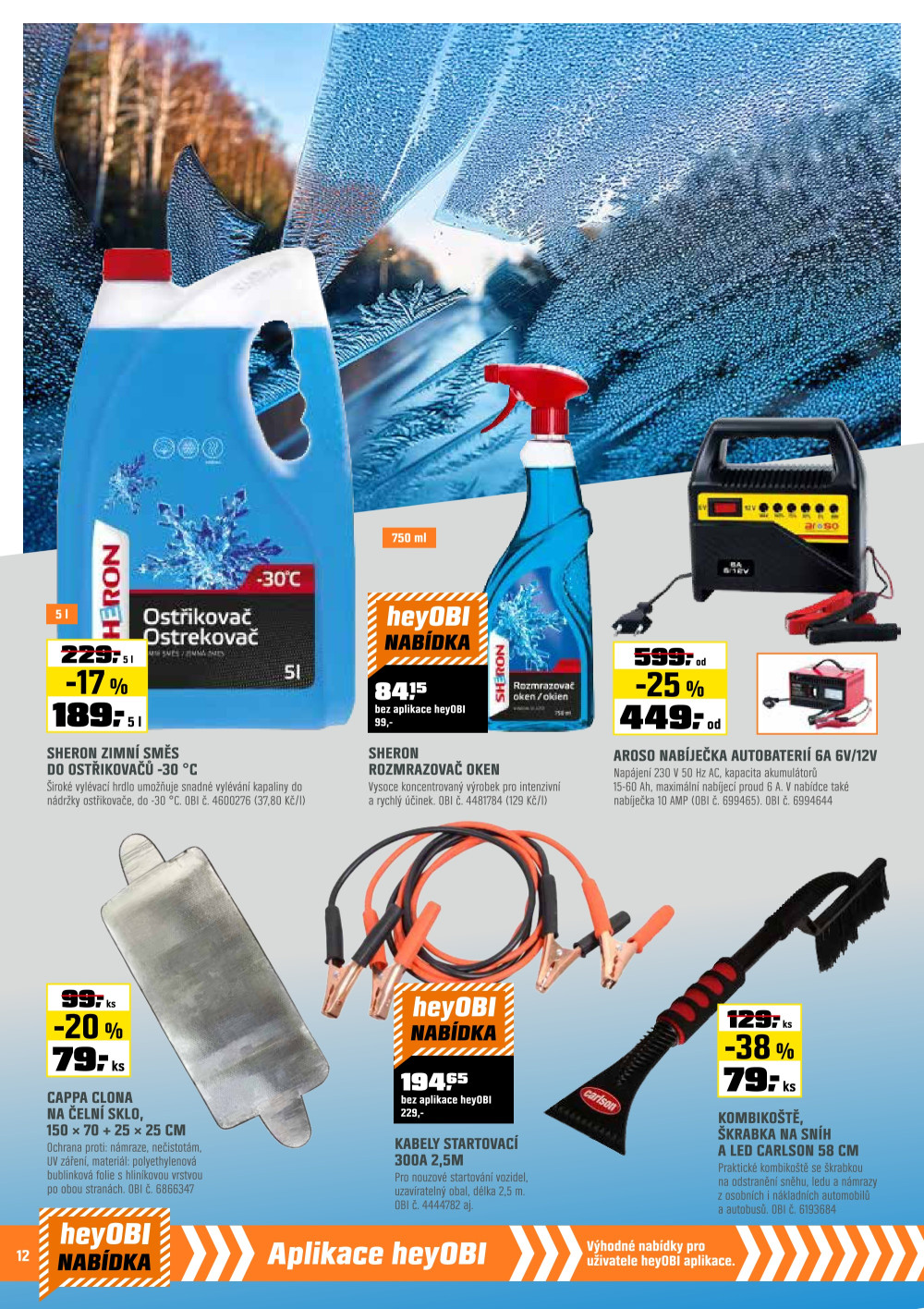 Leták OBI leták - strana 12